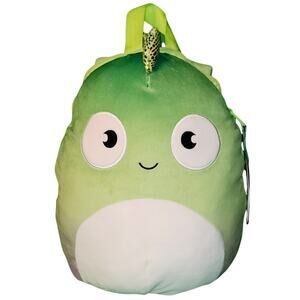 Squishmallows Denton The Chameleon Kids Bag NWT 12"